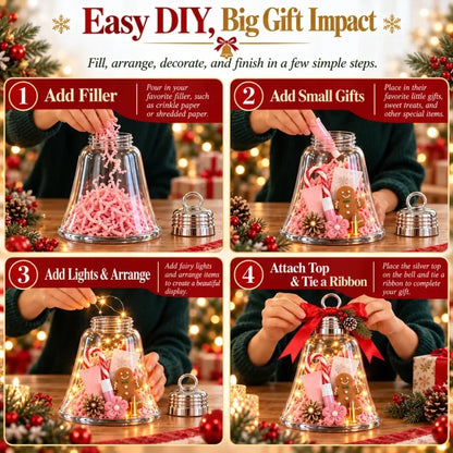 🎄Christmas Sale 48% OFF 🎁DIY Christmas Bell Gift Box