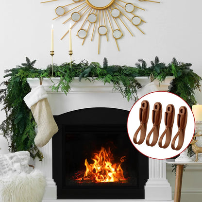 🔥HOT SALE 49% OFF - 🎅Christmas Garland Hanger Mantle Garland Hooks, No Drill (Set of 4)