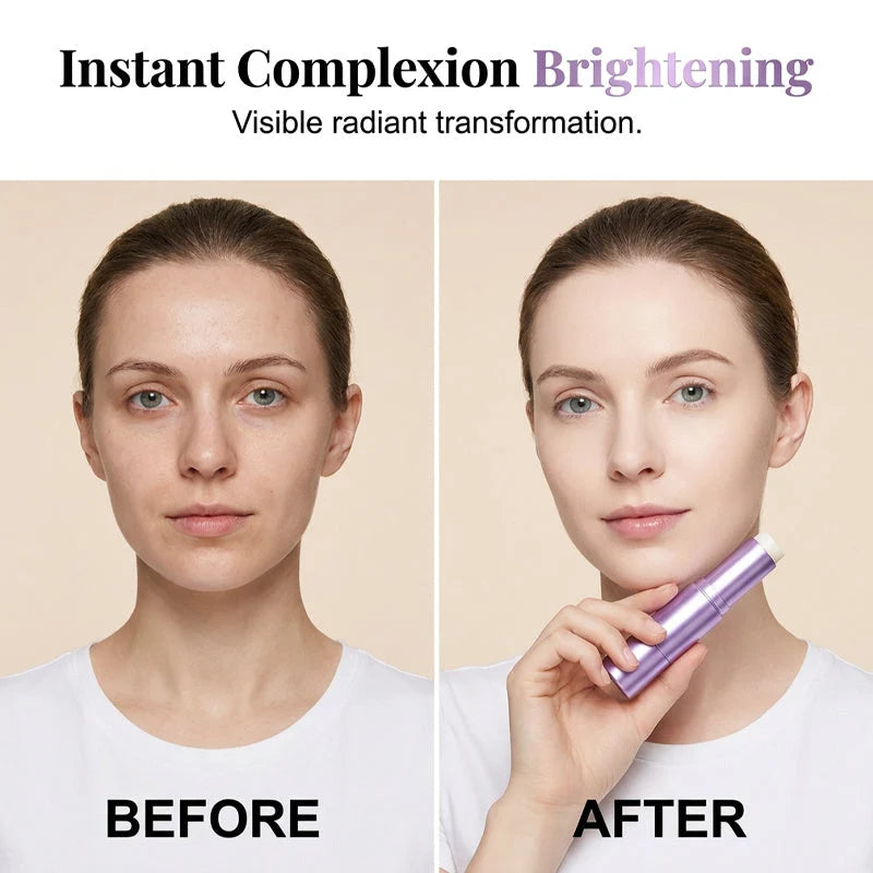 🤍Limited Buy 2 Get 1 Free!!💄 2-in-1 Color Changing Foundation Stick ✨Conceals Blemishes & Redness, Long Lasting 💗