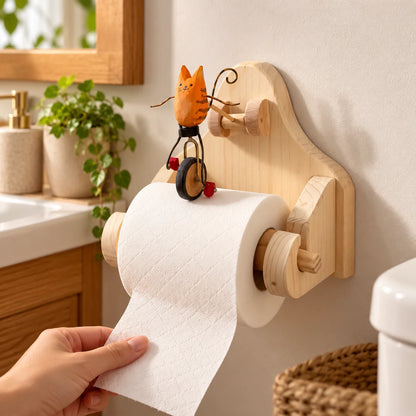 🐸 Creative Animal Toilet Paper Holder