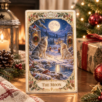 ⏳ Last Day 49% OFF – 🎄 Winter Woodland Tarot | Christmas Limited Edition with Cozy Forest Animals & Vintage Holiday Artwork ✨
