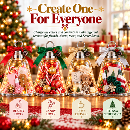 🎄Christmas Sale 49% OFF 🎁DIY Christmas Bell Gift Box