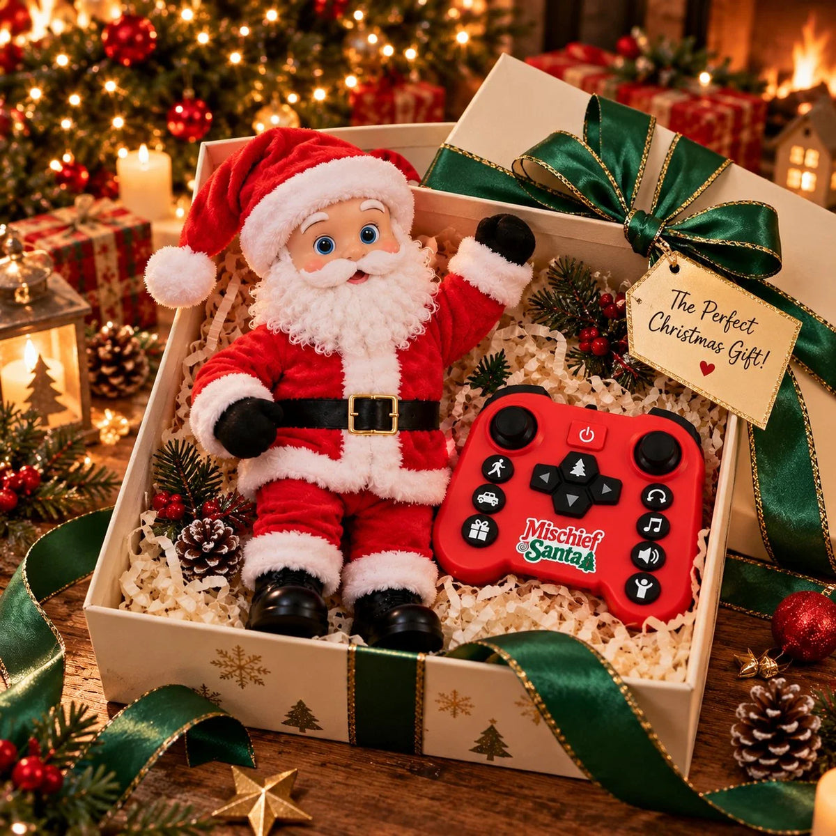 Remote-Control Mischief Santa
