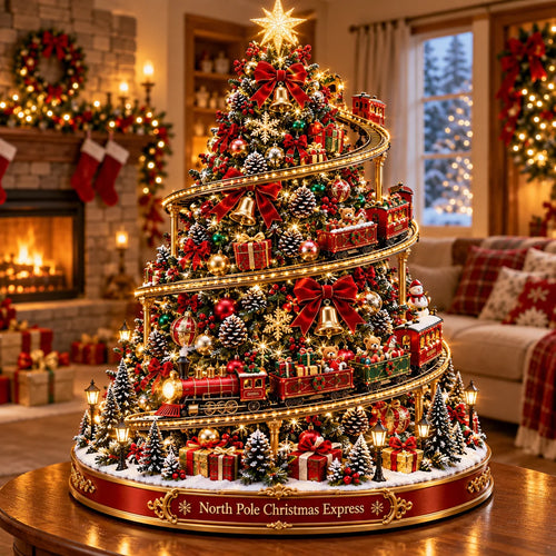 North Pole Christmas Express Tree