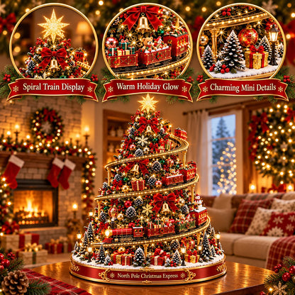 North Pole Christmas Express Tree