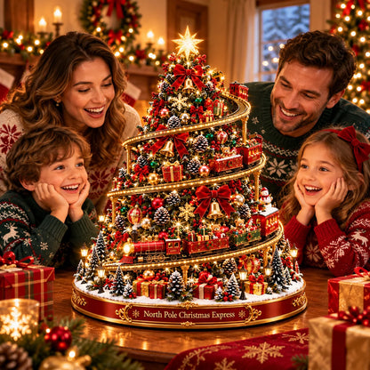 North Pole Christmas Express Tree