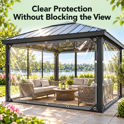 Heavy-Duty Clear Waterproof Tarps