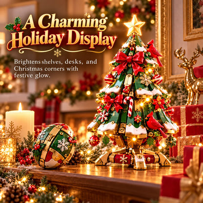 🔥 Last Day 49% Off 🔥 Egg-to-christmas Tree Magical Transforming Toy – Cardinal Christmas Tree Holiday Gift 🎄🎁✨