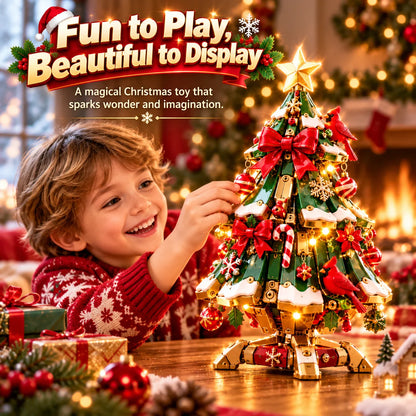 Egg-to-christmas Tree™ Magical Transforming Toy – Cardinal Christmas Tree Holiday Gift 🎄🎁✨