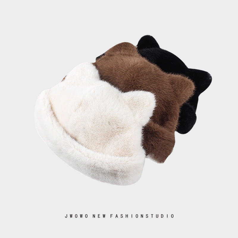 ✨🐱 Cat Ear Plush Winter Beanie🧶❄️