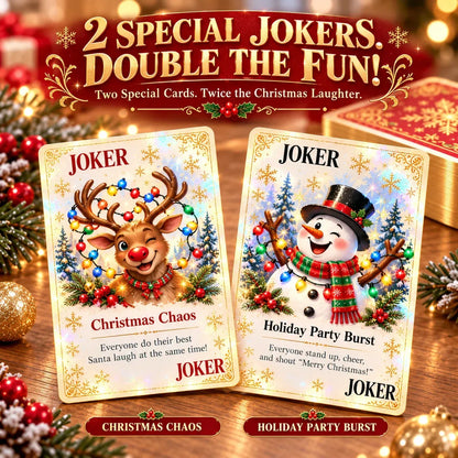 🃏🎅 Christmas Holiday Cheer Playing Cards - Make Your Christmas Game Night More Fun!