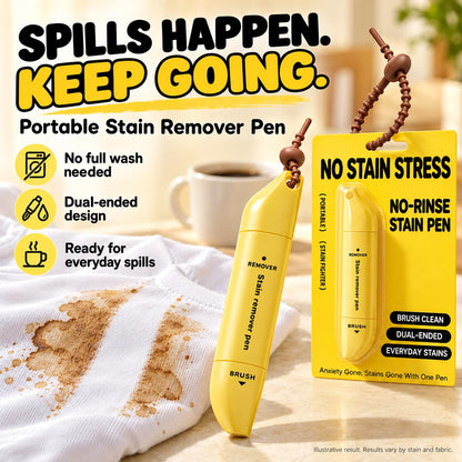 💕Buy 1 Get 1 Free🎁🖊️ Portable Dual-Head Stain Remover Pen