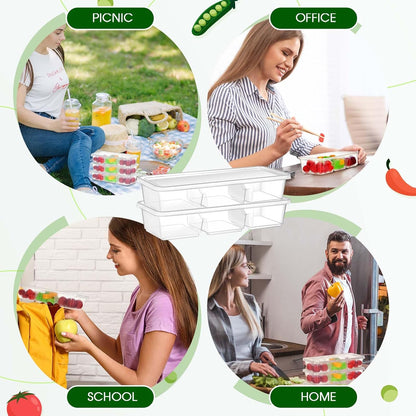 🍱 20-Pack 17 oz Small Meal Prep Containers