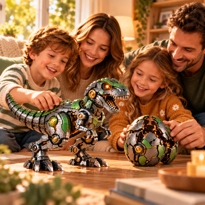 🔥🦖🥚 Mechanical T-Rex Egg – From Mysterious Egg to Mighty Robotic Dinosaur! 🥚⚙️✨