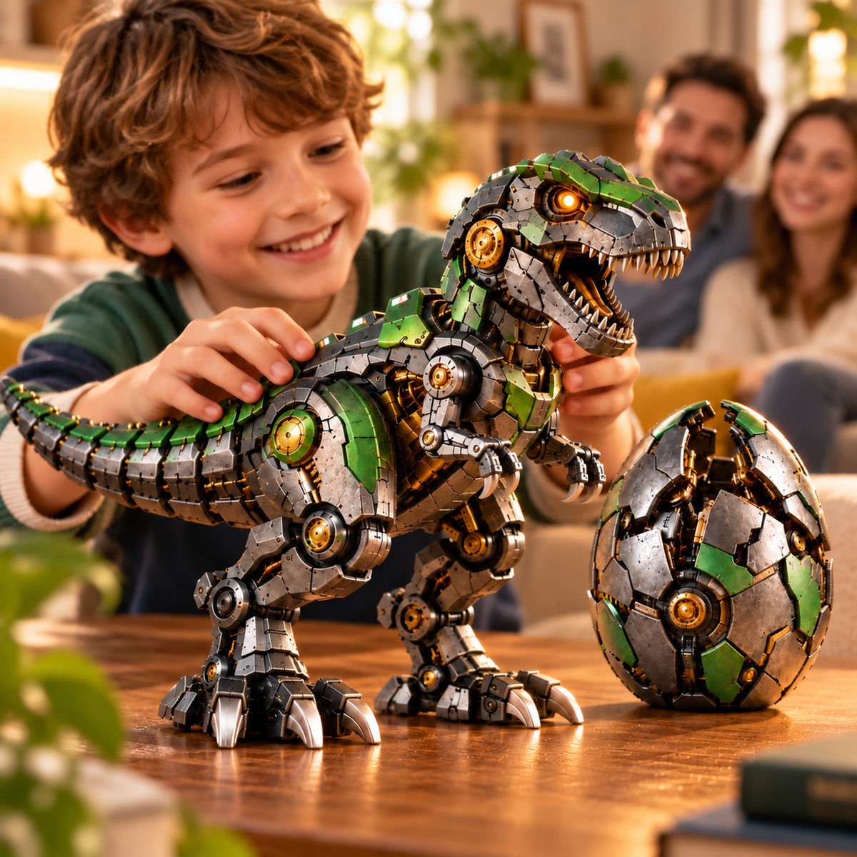 🥚🦖 Mechanical T-Rex Egg – From Mysterious Egg to Mighty Robotic Dinosaur!