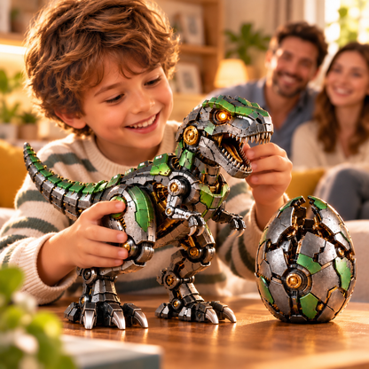 🥚🦖 Mechanical T-Rex Egg – From Mysterious Egg to Mighty Robotic Dinosaur!