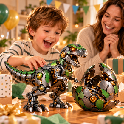 🔥🦖🥚 Mechanical T-Rex Egg – From Mysterious Egg to Mighty Robotic Dinosaur! 🥚⚙️✨