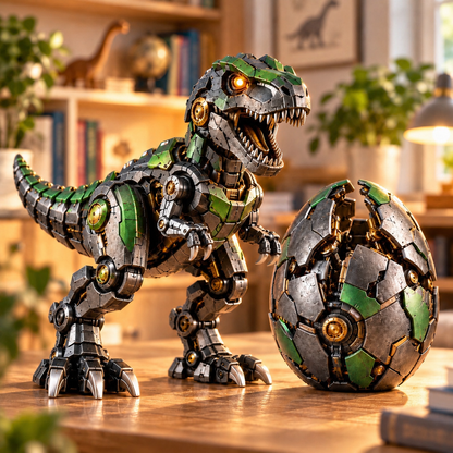 🦖 Mechanical T-Rex Egg – From Mysterious Egg to Mighty Robotic Dinosaur! 🥚⚙️✨