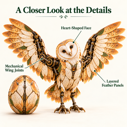 Woodland Owl 2-in-1 Transforming Egg