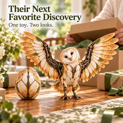 Woodland Owl 2-in-1 Transforming Egg