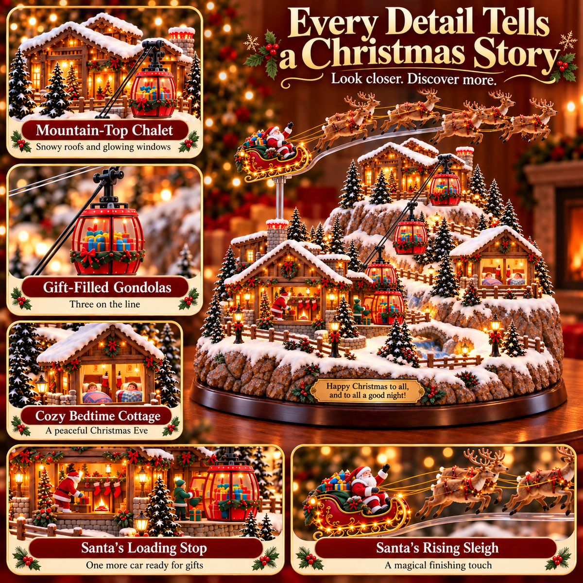 🎄 Christmas Eve Mountain Village