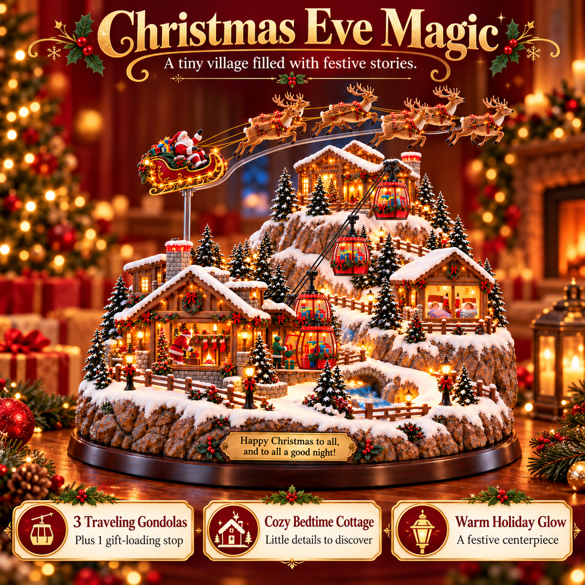 🎄 Christmas Eve Mountain Village