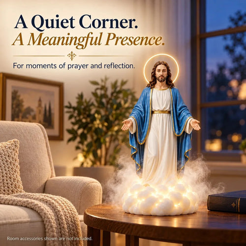 ✝️ Holy Mist Humidifier —  Daytime Décor, Evening Glow☁️💛