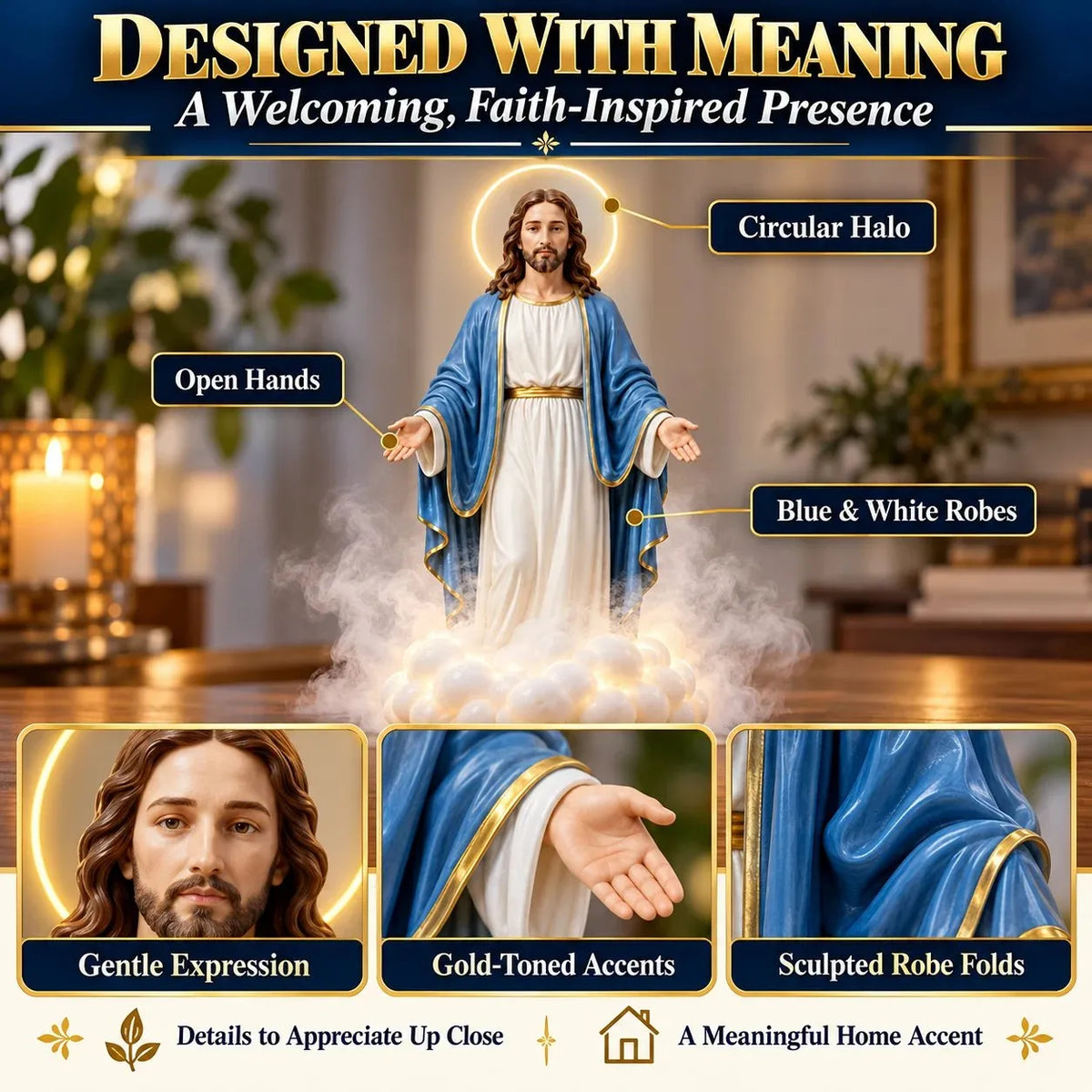 ✝️ Holy Mist Humidifier —  Daytime Décor, Evening Glow☁️💛