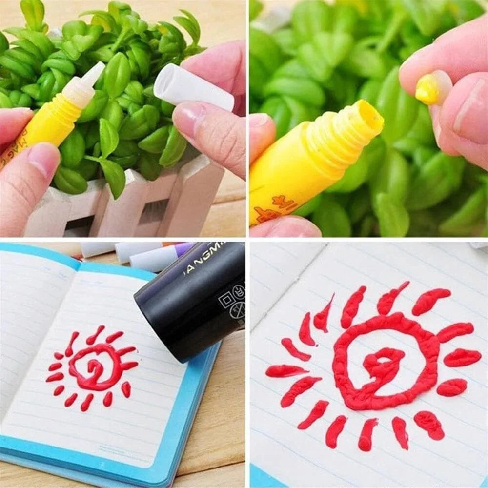 📌🔮Magic Pen – Draw 3D with one stroke!🎄 DIY Bubble Popcorn Drawing Pens& Buy 1 Get 1 Free 🔥🎁