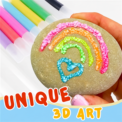 📌🔮Magic Pen – Draw 3D with one stroke!🎄 DIY Bubble Popcorn Drawing Pens& Buy 1 Get 1 Free 🔥🎁
