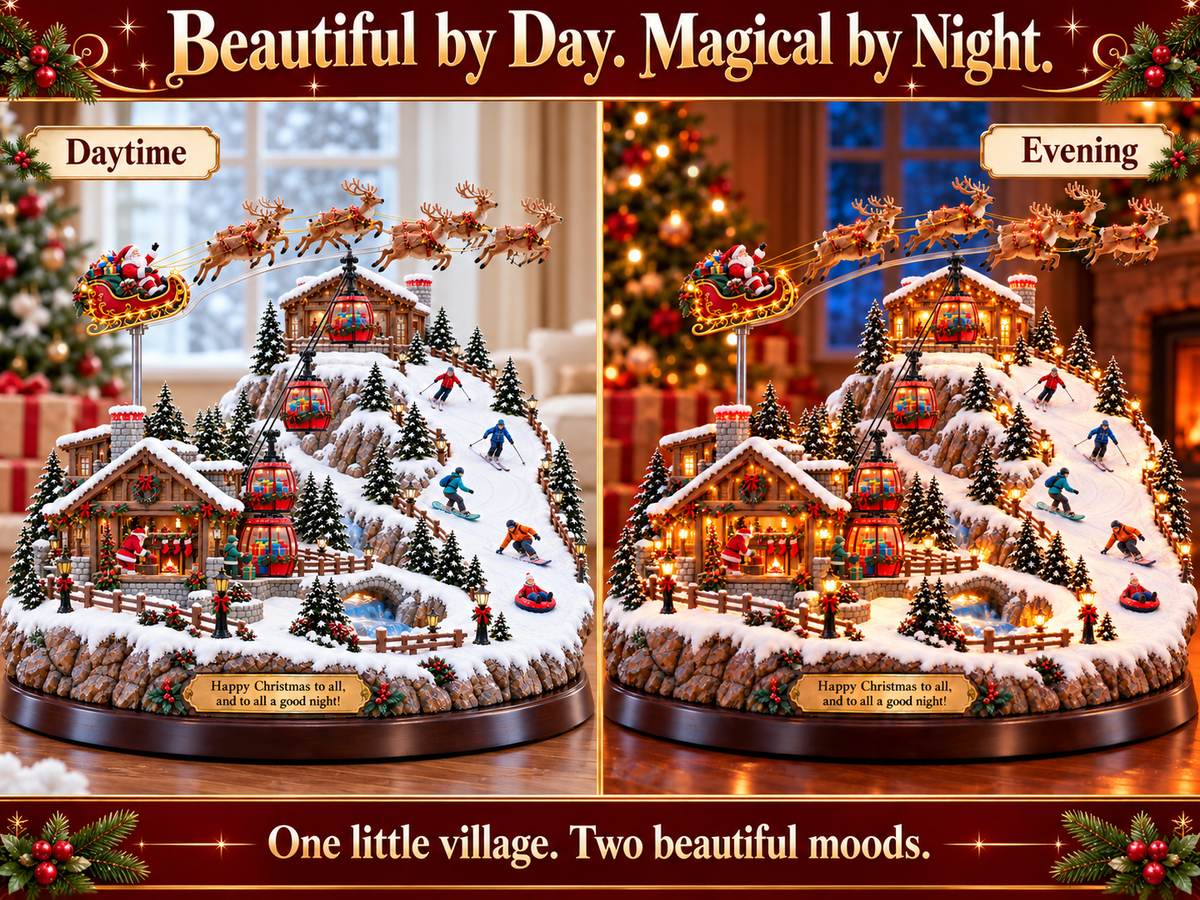 🎄 Christmas Eve Mountain Village — Winter Adventure Edition