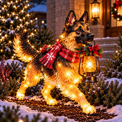 ✨🐶 Christmas Glow Pup Collection – Lighted Holiday Dog Yard Decor