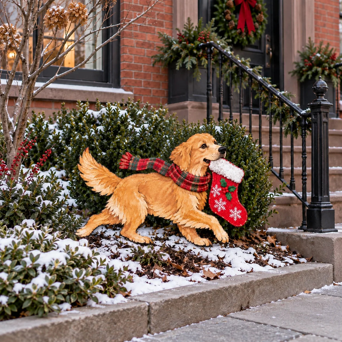 ✨🐶 Christmas Glow Pup Collection – Lighted Holiday Dog Yard Decor