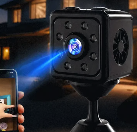 ⭐No Wi-Fi & No Wiring Needed — Lifetime Free Self-Networked Smart Camera!