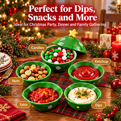 🔥🔥🔥Christmas Tree Mahjong Dice Dish – Festive, Multi-Use Tabletop Organizer