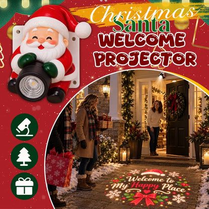 🎅Santa Christmas Welcome Projector🥳