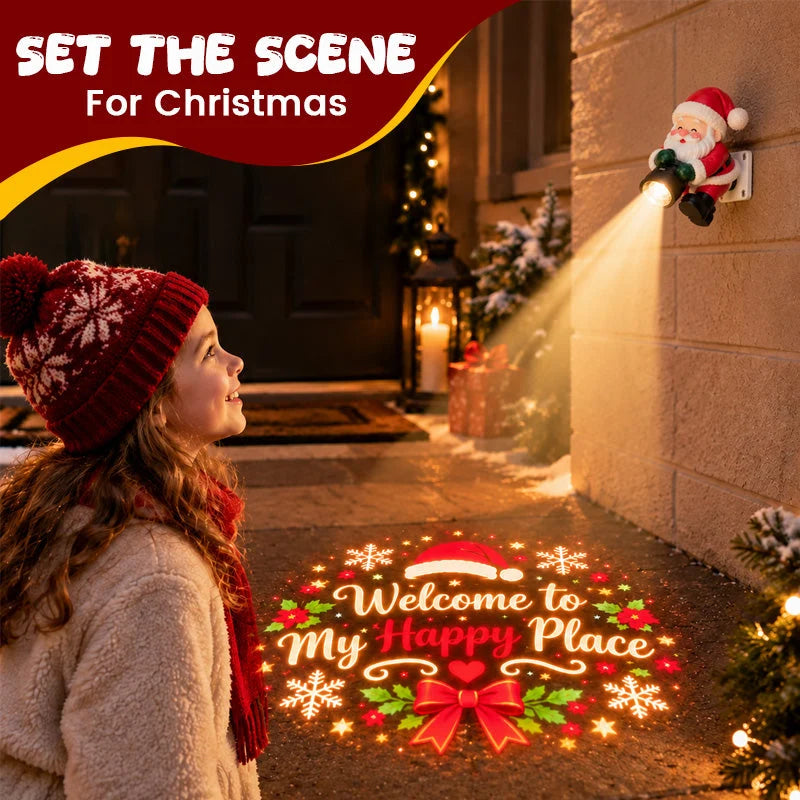 🎅Santa Christmas Welcome Projector🥳