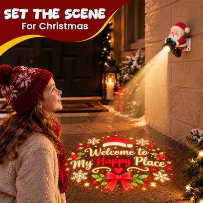 🎅Santa Christmas Welcome Projector🥳