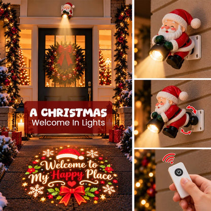 🎅Santa Christmas Welcome Projector🥳