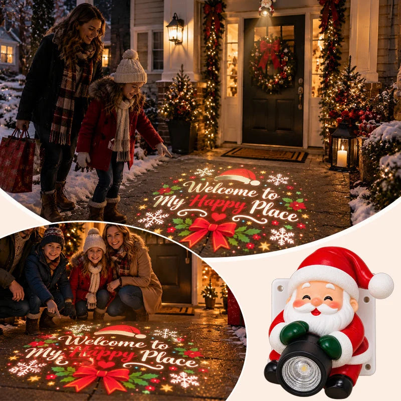 🎅Santa Christmas Welcome Projector🥳