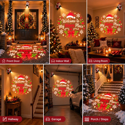 🎅Santa Christmas Welcome Projector🥳