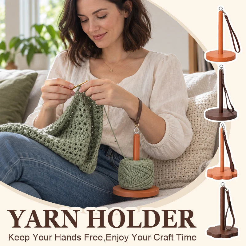 Portable Yarn Holder And Winding Stand