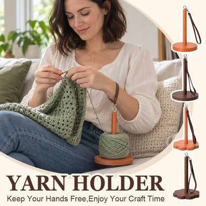 Portable Yarn Holder And Winding Stand