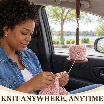 Portable Yarn Holder And Winding Stand