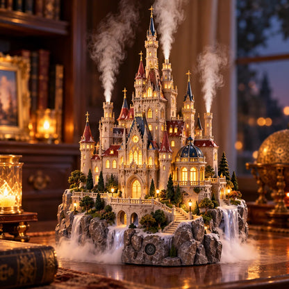✨LAST DAY 49% OFF-🏰 Fairytale Castle Humidifier – Magical Mist, Glowing Windows & Storybook Home Decor