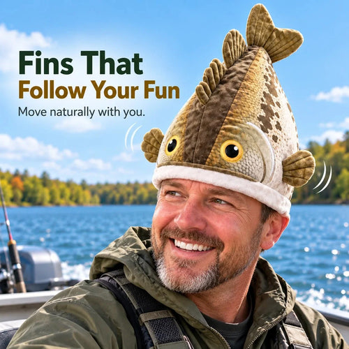 ⭐⭐The Fishing Hat That Brings the Whole Crew Into the Picture🎣