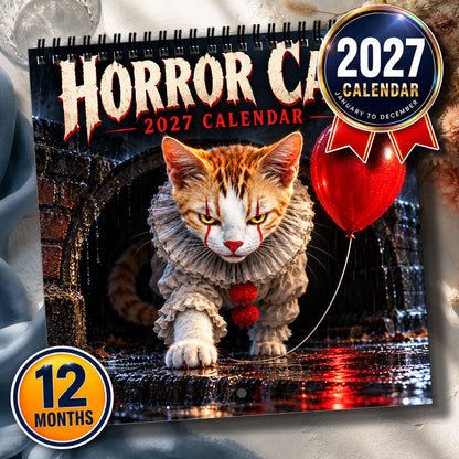 ✨Horror Cats 2027 Calendar