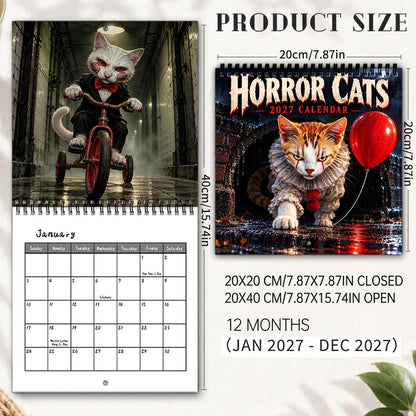 ✨Horror Cats 2027 Calendar