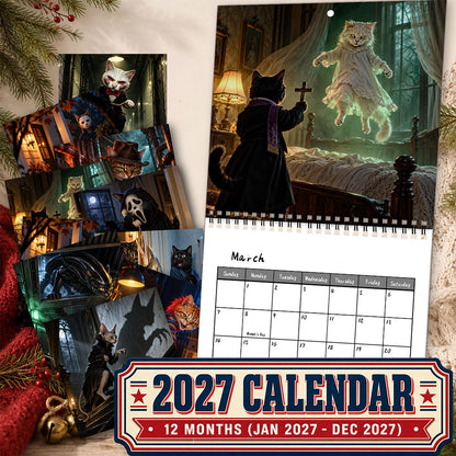 ✨Horror Cats 2027 Calendar