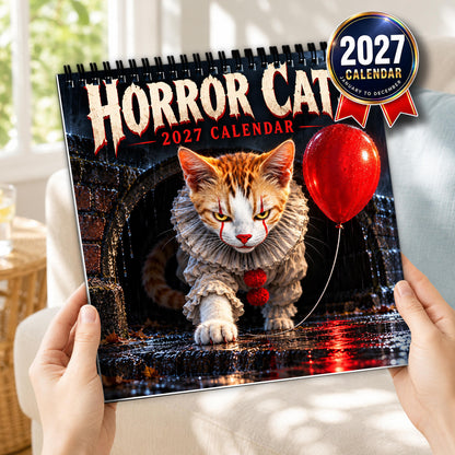 ✨Horror Cats 2027 Calendar